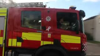 South Wales fire amp rescue caldicot turning out [upl. by Tomaso]