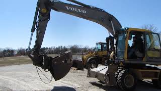 GovDeals 2006 VOLVO EW180B Excavator [upl. by Aneg]