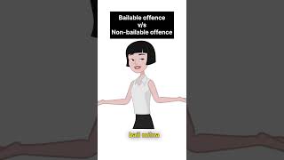 Bailable vs Nonbailable offence legalknowledge legalfacts law [upl. by Lucas881]