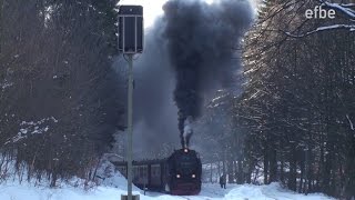 Zauberhafter Winterdampf im sonnigen Harz 02032013 [upl. by Ruthe]