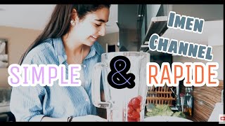 RAMADANVLOG13 RECETTE SMOOTHIE ET TAJINEðŸ§¡ [upl. by Ainslie949]