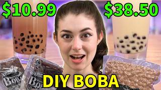 Testing Cheap vs Expensive Boba Tea Kits unexpected results [upl. by Gnut]