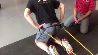 How to Strengthen Glutes and Transverse Abdominals  PC360 Kneeling Hip Extension [upl. by Intirb386]