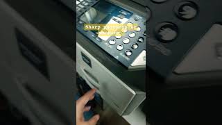 SHARP PHOTOCOPIER MACHINE photocopymachine printer new [upl. by Nhguaval]