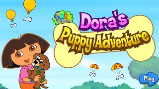 Dora the Explorer Doras Puppy Adventure  A Pawsitively Fun Game From Nick Jr [upl. by Urbana]