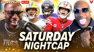 Unc amp Ocho react to 49ers escaping Packers Ravens dominate Texans Club Shay Shay on SNL  Nightcap [upl. by Adev]