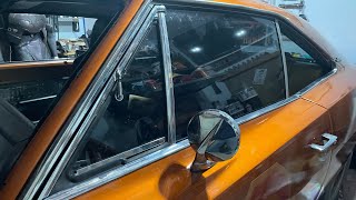 69 Charger door window installation [upl. by Merrick]