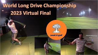 World Long Drive Championship  2023 Virtual Finals [upl. by Carlstrom408]