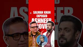 Salman Khan exposed Ashneer Grover 🫡 bigboss18 shorts [upl. by Candless]