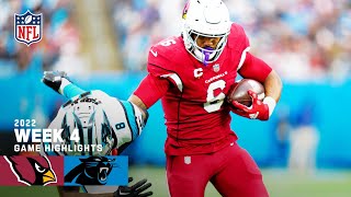 Arizona Cardinals vs Carolina Panthers  2022 Week 4 Highlights [upl. by Adnarem90]