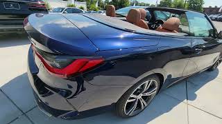 New 2023 BMW M440i xDrive Convertible  Tanzanite Blue Metallic [upl. by Cressy]