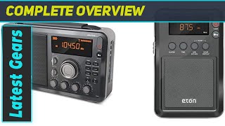 Eton Elite Field AMFMShortwave Radio with Bluetooth amp Mini Compact Radio [upl. by Venuti]