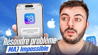 Résoudre le Problème de Mise à Jour Impossible sur iOS 18  Solutions Efficaces [upl. by Aiuqcaj]