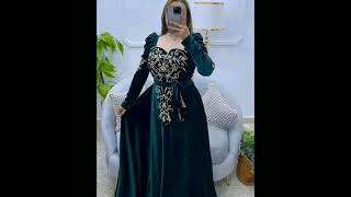 قنادر قطيفة كل مودال بالوان مختلفة ❤️robe velours avec différente couleure [upl. by Anirec]