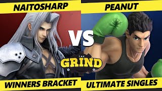 PreGlitch 85 The Grind 156  naitosharp Sephiroth Diddy Vs Peanut Little Mac SSBU Ultimate [upl. by Ahsimaj]