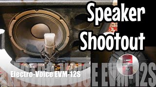 【2020】12inch Guitar Speaker Shootout EVM12S Eminence Tonespotter GASC64 TwoRock String Driver [upl. by Eneryc476]