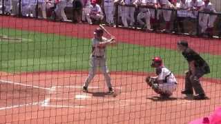 Andrew Benintendi CF Arkansas  2015 Draft [upl. by Sukin924]