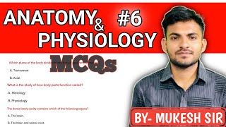 ANATOMY amp PHYSIOLOGY 6  MOST IMPORTANT QUESTIONS 2024  NURSING GNM MBBS [upl. by Sylvester]