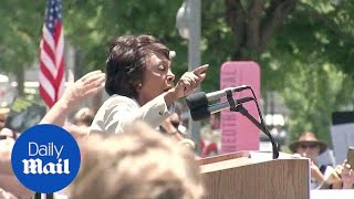 Better shoot straight Maxine Waters responds to death threats [upl. by Gariepy740]