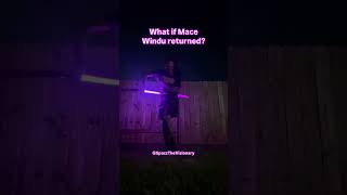 What if Mace Windu returned StarWars MaceWindu Jedi [upl. by Jacques]