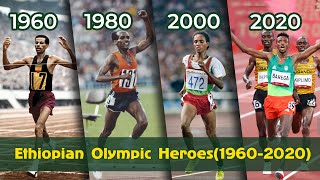 Ethiopian Gold Medalists in the Olympic Games From 19602020   Athletics  Ethiopian athletes [upl. by Nylaret970]