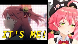 Sakura Miko Reacts to Hololive Alternative New Full PV English Subtitles [upl. by Amyas]