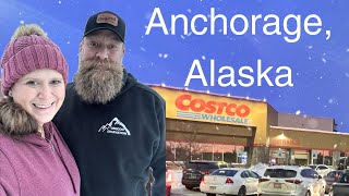 Massive Supply Run Adventure to Anchorage Alaska  Costco Fred Meyer Walmart amp More Grocery haul [upl. by Bashee]