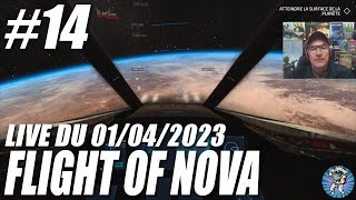 Jadore cette simu de vol spatial entre Thomas Pesquet et Dédé le camionneur  FLIGHT OF NOVA FR 14 [upl. by Medora773]