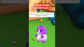 Secret Purple Hamster Pet in Adopt Me 🤩💜 adoptme shorts [upl. by Dlorah255]