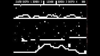 Space Defender game for TRS80 Model 1 [upl. by Capriola]