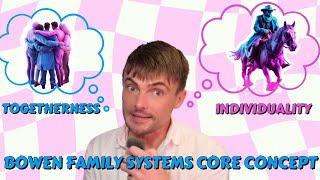 Bowen Family Theory 8 Concepts 1 Differentiation Togetherness [upl. by Nylikcaj294]