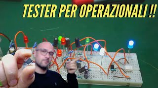 TESTER PER AMPLIFICATORI OPERAZIONALI [upl. by Lenore633]