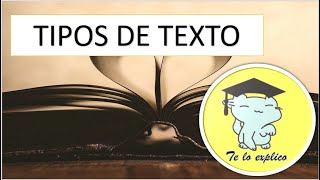 TIPOS DE TEXTO [upl. by Ardyaf]