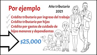 Créditos tributarios para familias [upl. by Enyale]