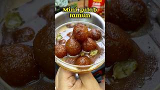 மினி குலாப் ஜாமுன்😋👌 Mini Gulab Jamun recipe 😋👌 shorts jamun gulabjamun [upl. by Salvadore471]