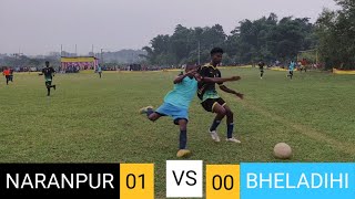 Final Match NARANPUR1️⃣ 🆚0️⃣ BHELADIHI II At Gopinathpur  Jojodihi  II Mayurbhanj Odisha [upl. by Enyalahs]