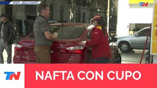 NAFTA CON CUPO I Falta de combustible y aumento de precios [upl. by Blondell]