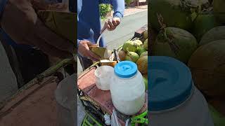 Buko coconut vendor three for 100 peso [upl. by Sum]