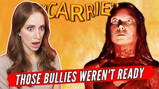 First Time Watching CARRIE ReactionTHIS IS HOW YOU REVENGE [upl. by Garrick229]