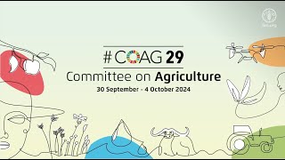 Overview on the Committee on Agriculture – Julie Emond COAG Chairperson [upl. by Arawaj]