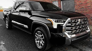 2023 Toyota Tundra 1794 Edition  interior and Exterior Details Luxury American Truck [upl. by Sokim]