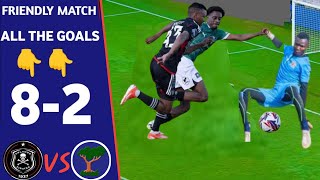 Orlando Pirates Vs Mbao FC Huge win 💥All 82 Goals  Today Club Friendly Match wow [upl. by Ramel]