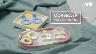 DIY zelf oorbellen maken met polymeerklei [upl. by Gnni]