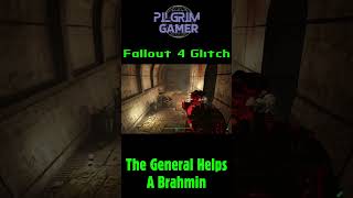 Fallout 4 Glitch  Helping a Brahmin fallout4 glitch [upl. by Hester]