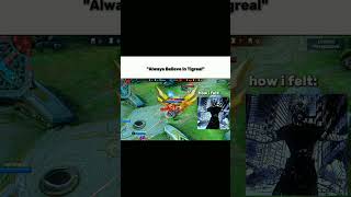 When tigreal change the whole game🗿mobilelegends mlbbcreatorcamp mlbb mlbbindonesia foryou [upl. by Nauwaj]