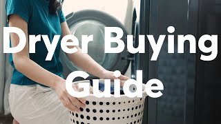 Dryer Buying Guide  Consumer Reports [upl. by Annawd976]