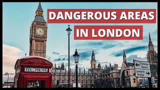 Top 10 Most Dangerous Areas In London [upl. by Ainahpets]