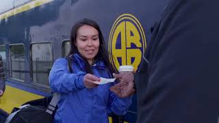 Seward Alaska Debarkation Scenic Cruisetrain  Seward to Anchorage Airport [upl. by Cos675]