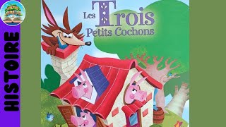 Les trois petits cochons  Livre audio  Histoire du soir  Conte pour enfants pour sendormir [upl. by Arteid]