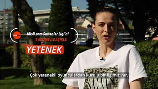 quot3 kelimede Mislicom Sultanlar Ligiquot Eda Erdem  Zehra Güneş  Gabi Guimaraes  Meliha İsmailoğlu [upl. by Harim]